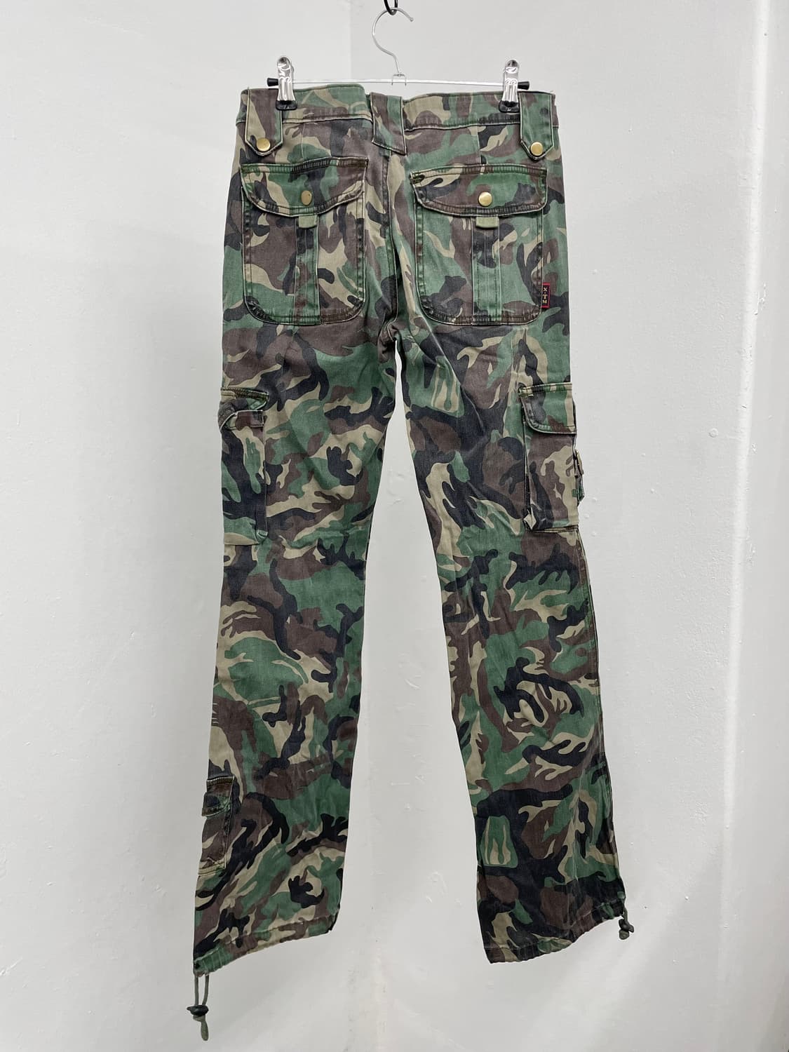y2k 카모 포켓 카고팬츠 상품이미지7