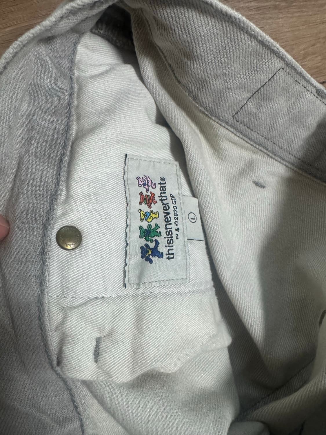 디스이즈네버댓 x 그레이트풀 데드 반바지 팝니다 상품이미지3