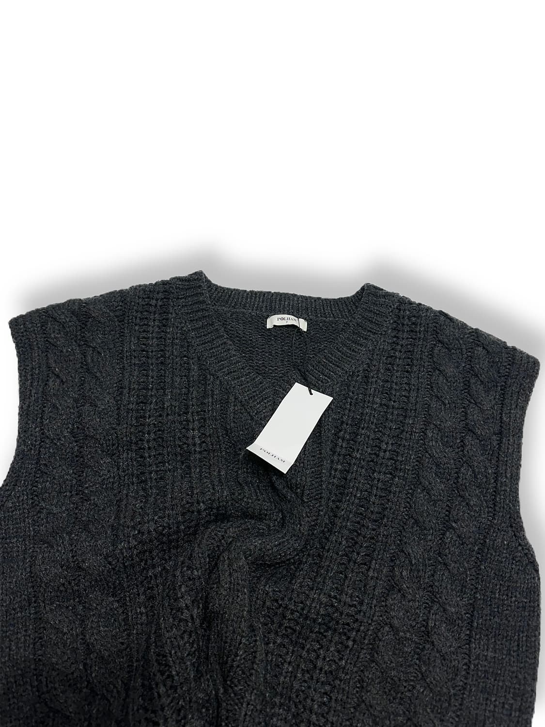 폴햄 브이넥 니트 베스트 (택있음) 상품이미지5