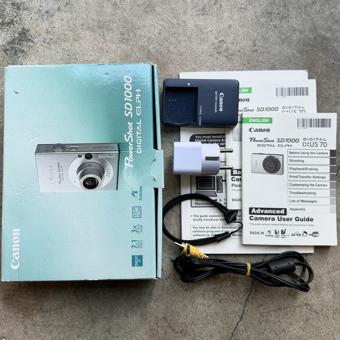 캐논 풀박스 익시 10/익서스 70 디지털 카메라 디카 상품이미지3