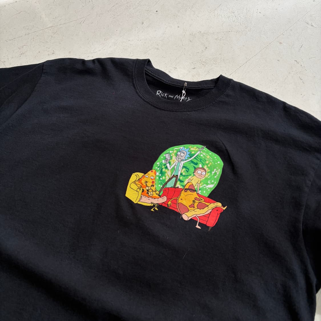 릭앤모티 오피셜 빈티지 롱슬리브 XL 상품이미지5