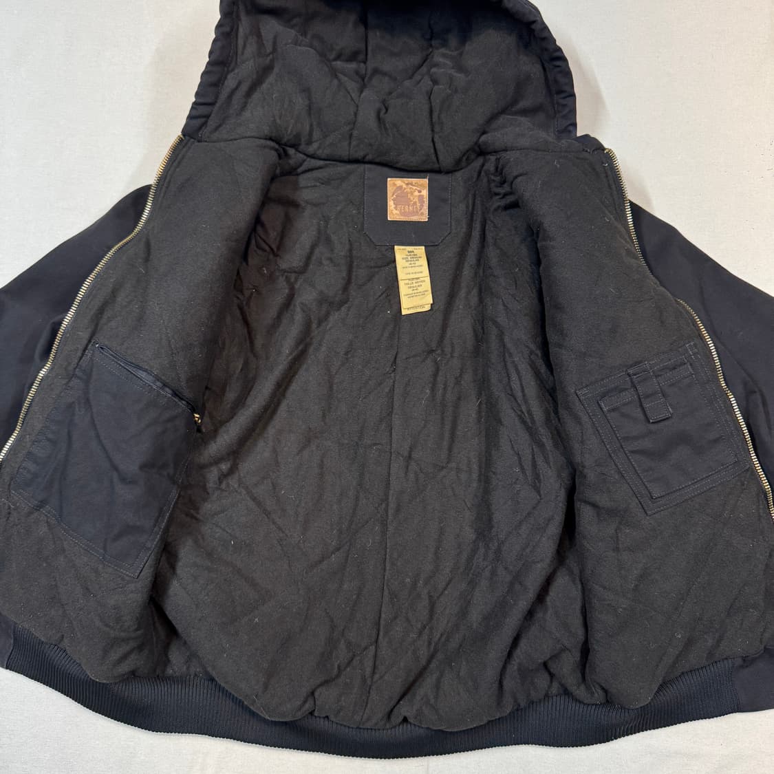 M) BERNE USA 빈티지 워크웨어 액티브 후드집업 자켓 상품이미지5