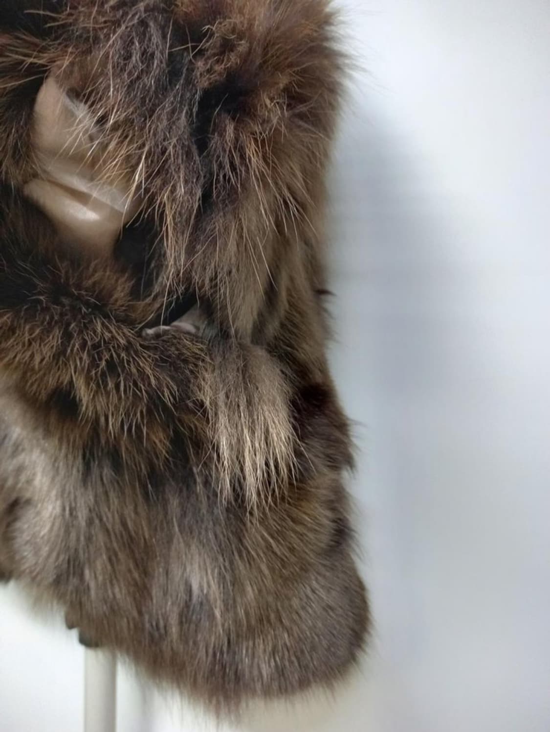 타임 TIME 폭스퍼 숏 베스트 코트 66 상품이미지6