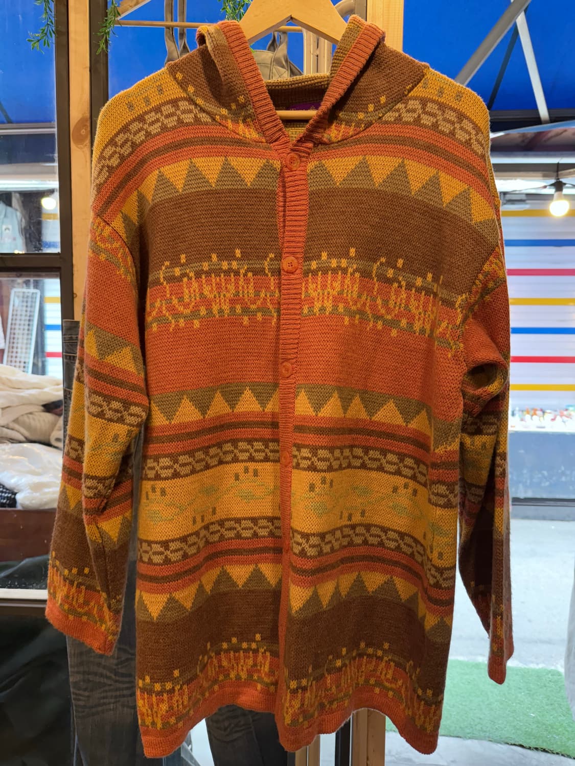 빈티지 니트 가디건 상품이미지1