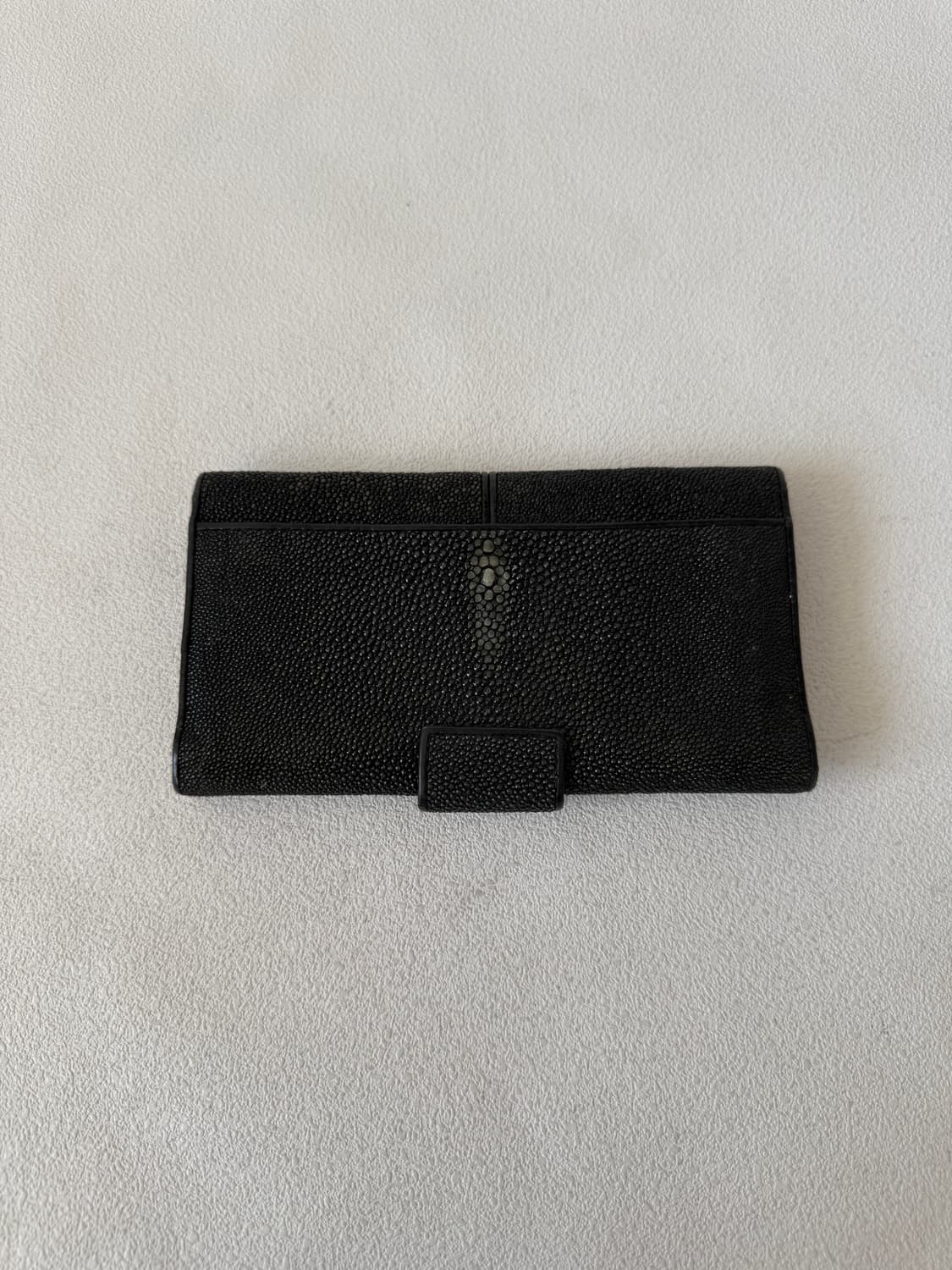 Pre owned 가오리 레더 워렛 상품이미지3