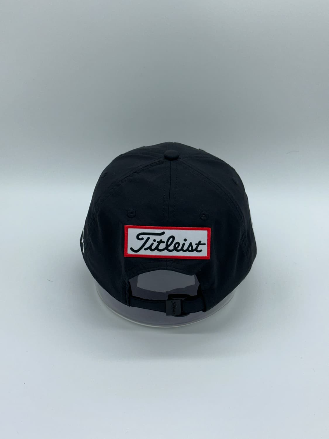 [F] 타이틀리스 로고 골프 블랙 볼캡 모자 상품이미지4