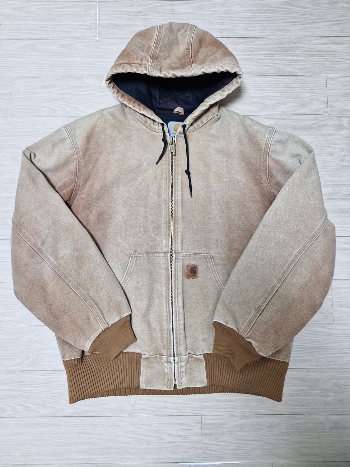 [M] 빈티지 칼하트 액티브 자켓 j130 brn 상품이미지2