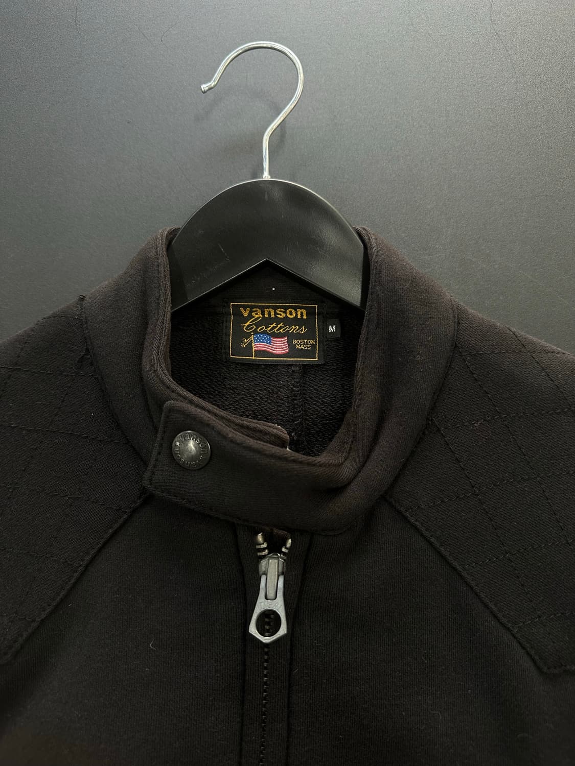 벤슨 모토사이클 투웨이 스웻 라이더자켓 상품이미지7