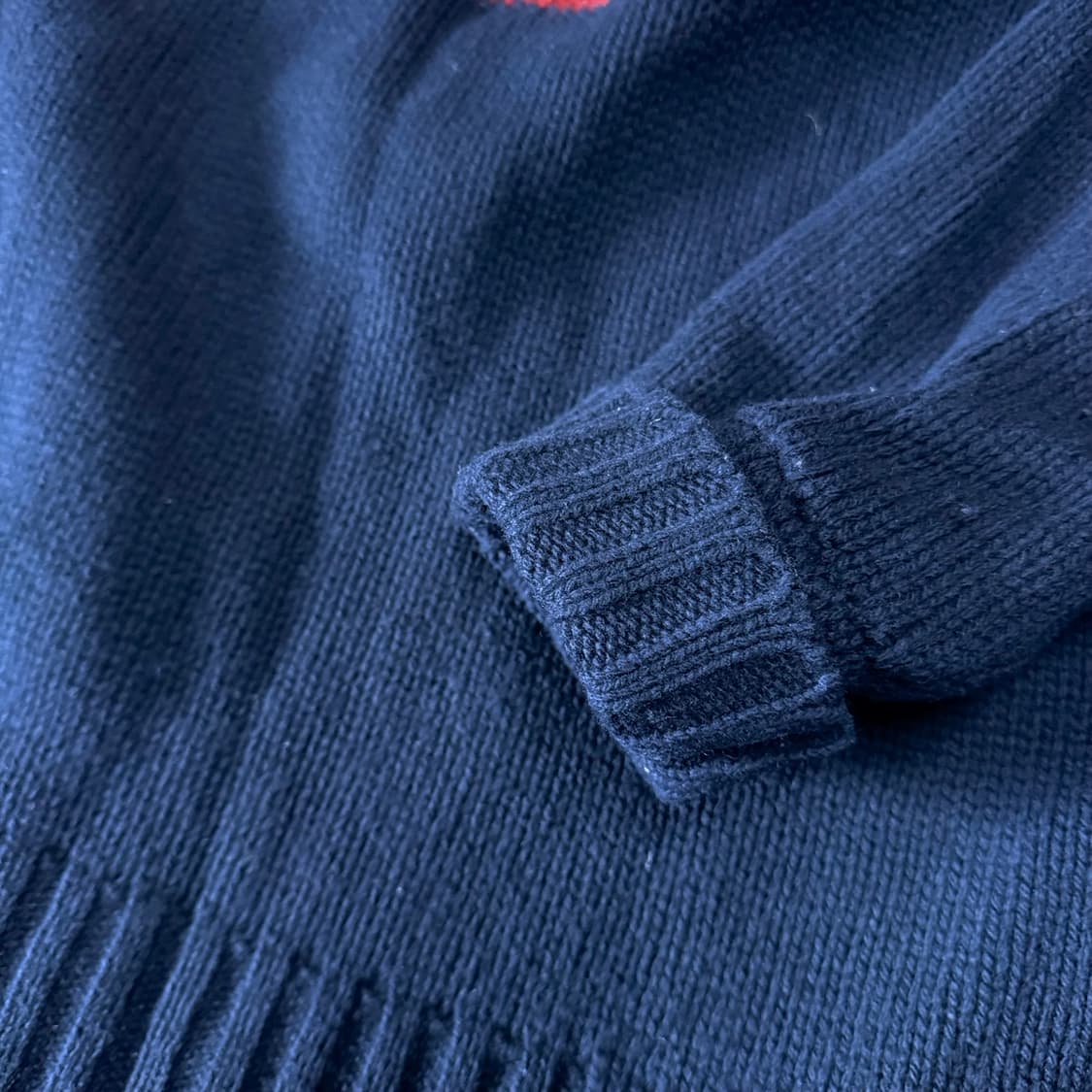 90‘s 폴로 랄프로렌 아이코닉 플래그 스웨터 105 상품이미지4