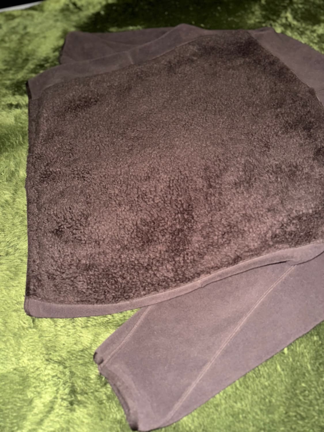 [XL] 유니클로 X 화이트 마운티니어링 플리스 풀 집 자켓 브라운 상품이미지10