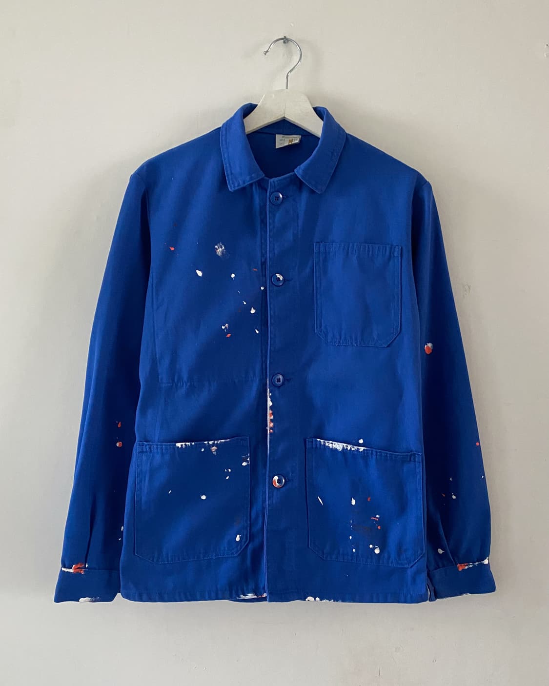 오리지널 빈티지 페인팅 프렌치 워크자켓 028 상품이미지1