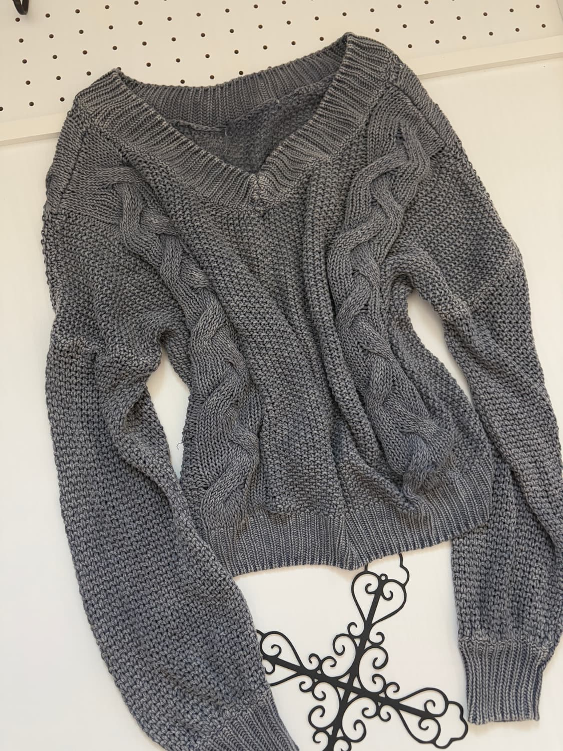 • dark blue gray knit 상품이미지7