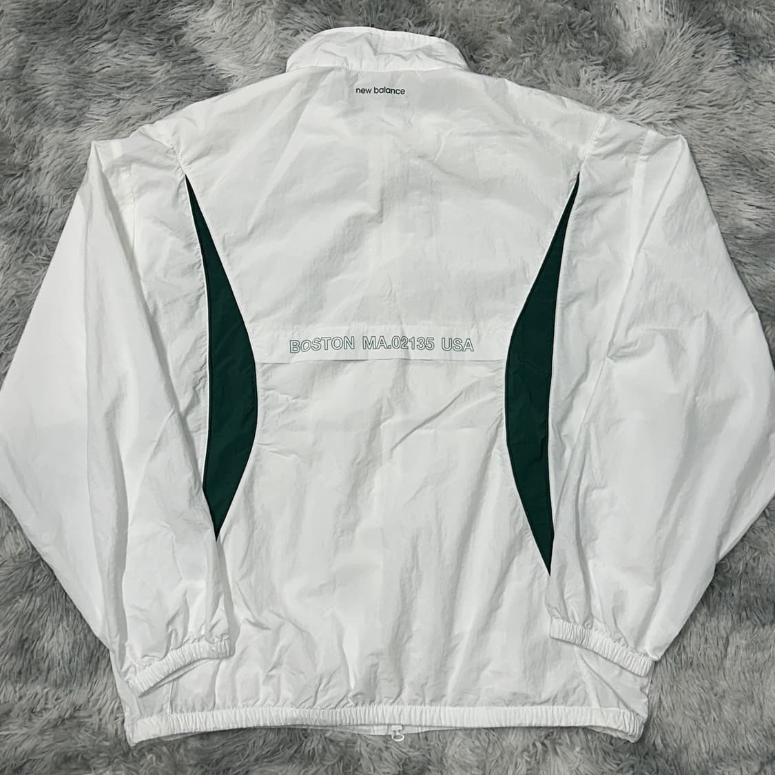 뉴발란스 우븐 화이트 트랙자켓 XXL 상품이미지3