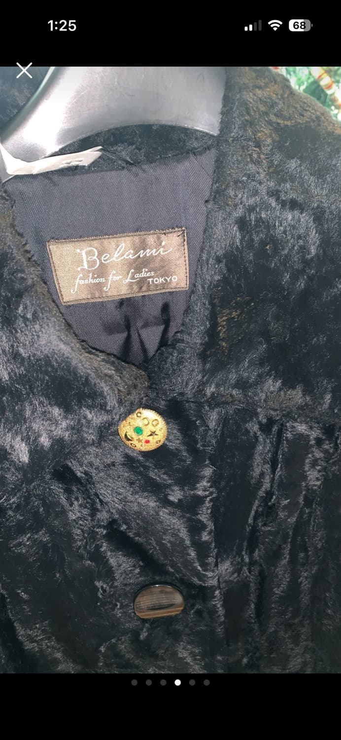 빈티지 검정코트 상품이미지4