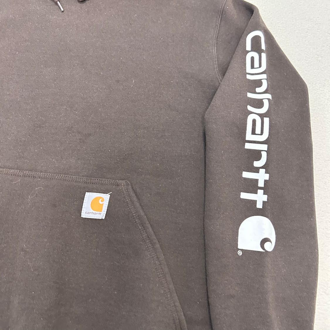 Carhartt brown hoodie 상품이미지5