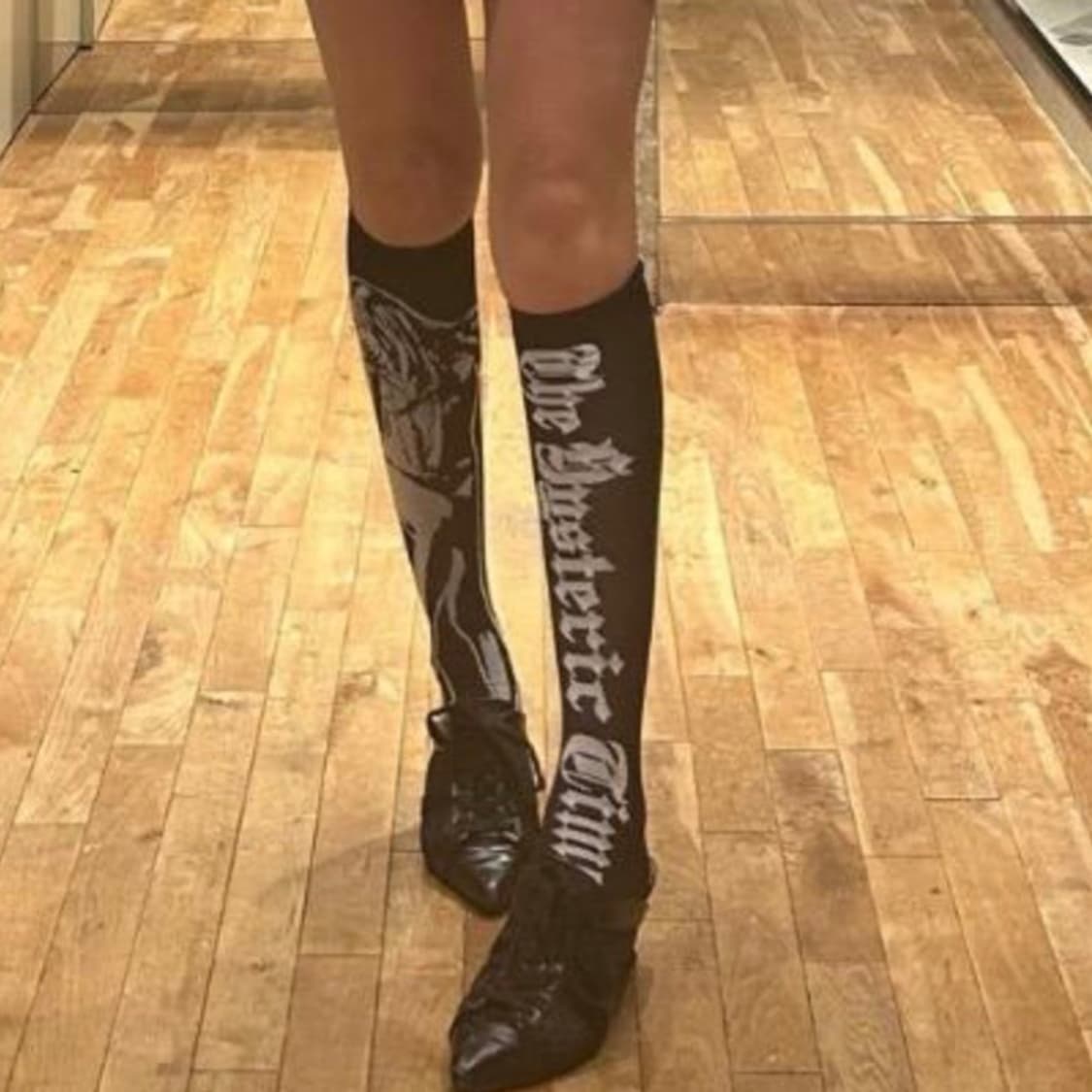 히스테릭 글레머 Times 시아 하이삭스 블랙 상품이미지2