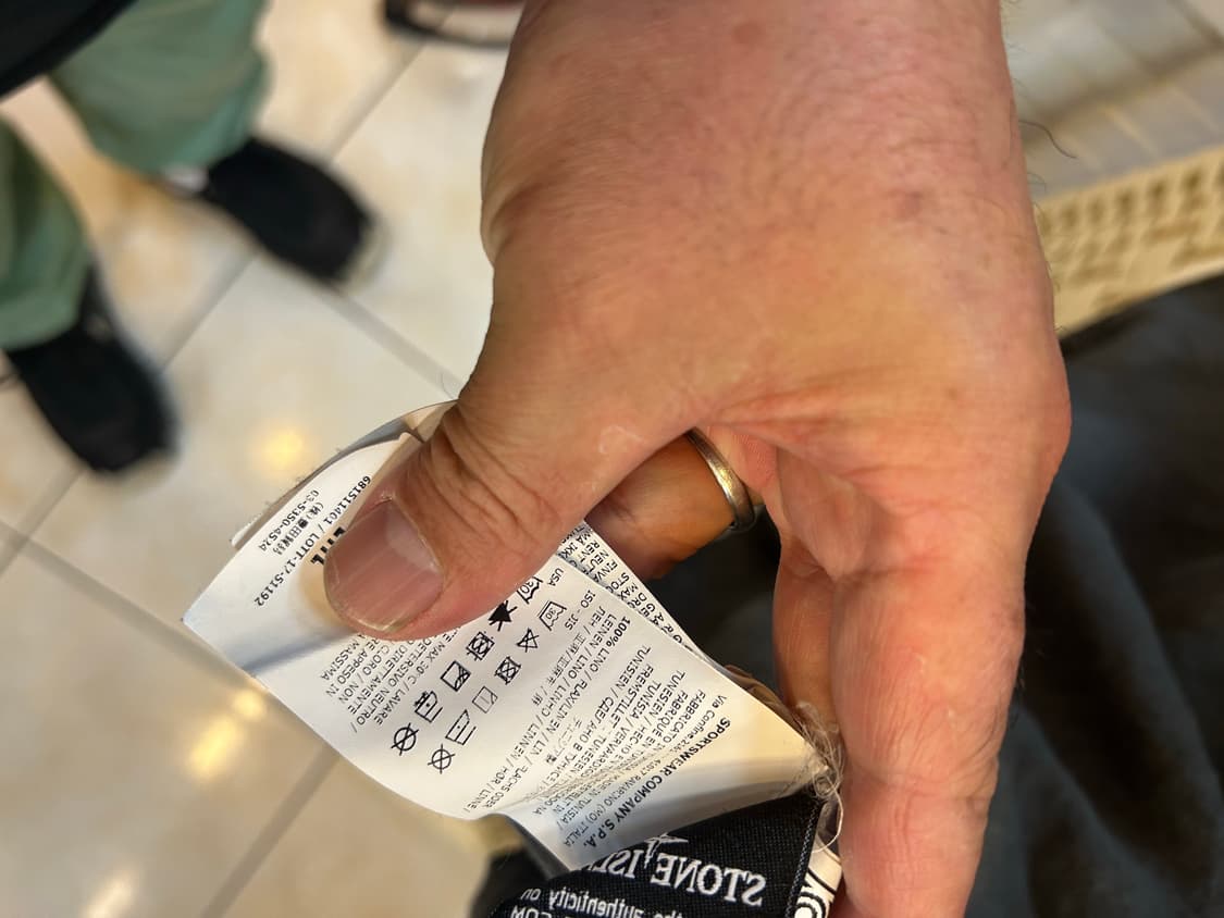 105 정품 스톤아일랜드 린넨 반팔 팝니다 상품이미지8