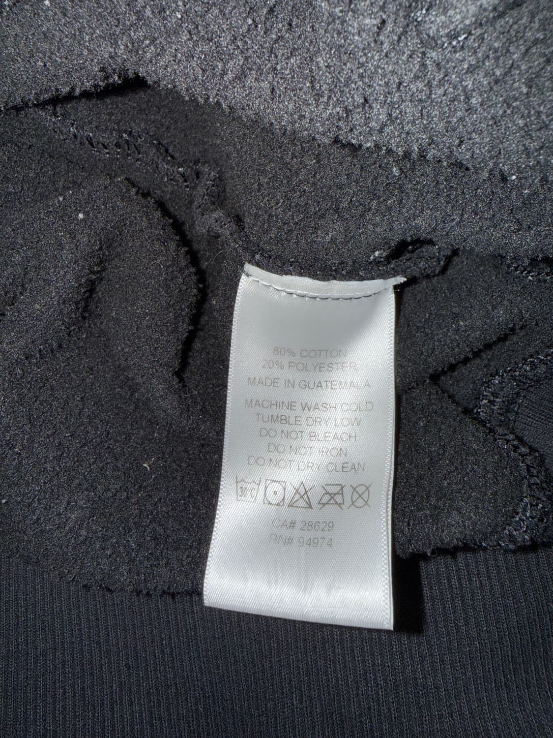 스투시 월드투어 후드집업 블랙 s사이즈 상품이미지6