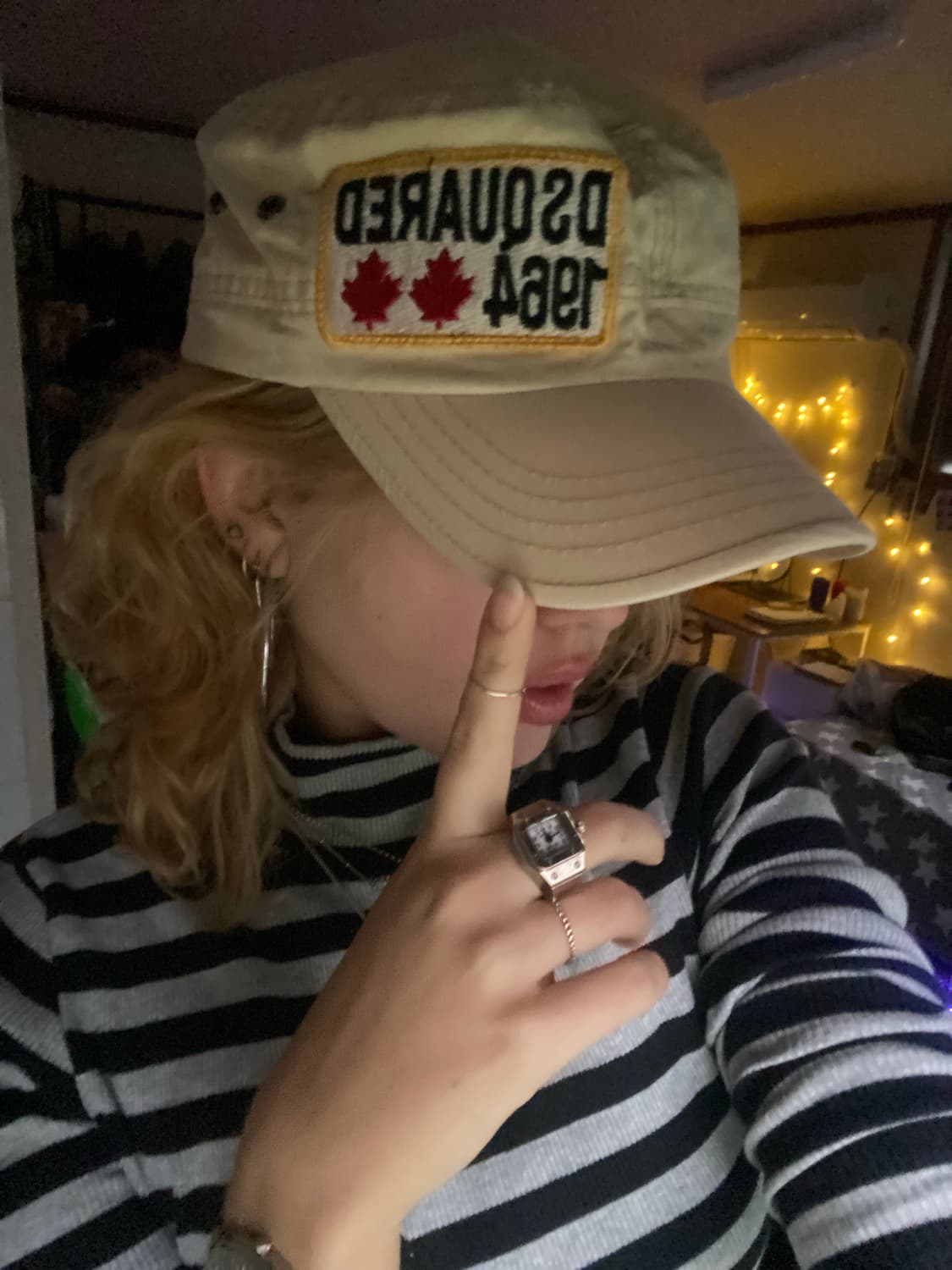 디스퀘어드 빈티지 캡  상품이미지2