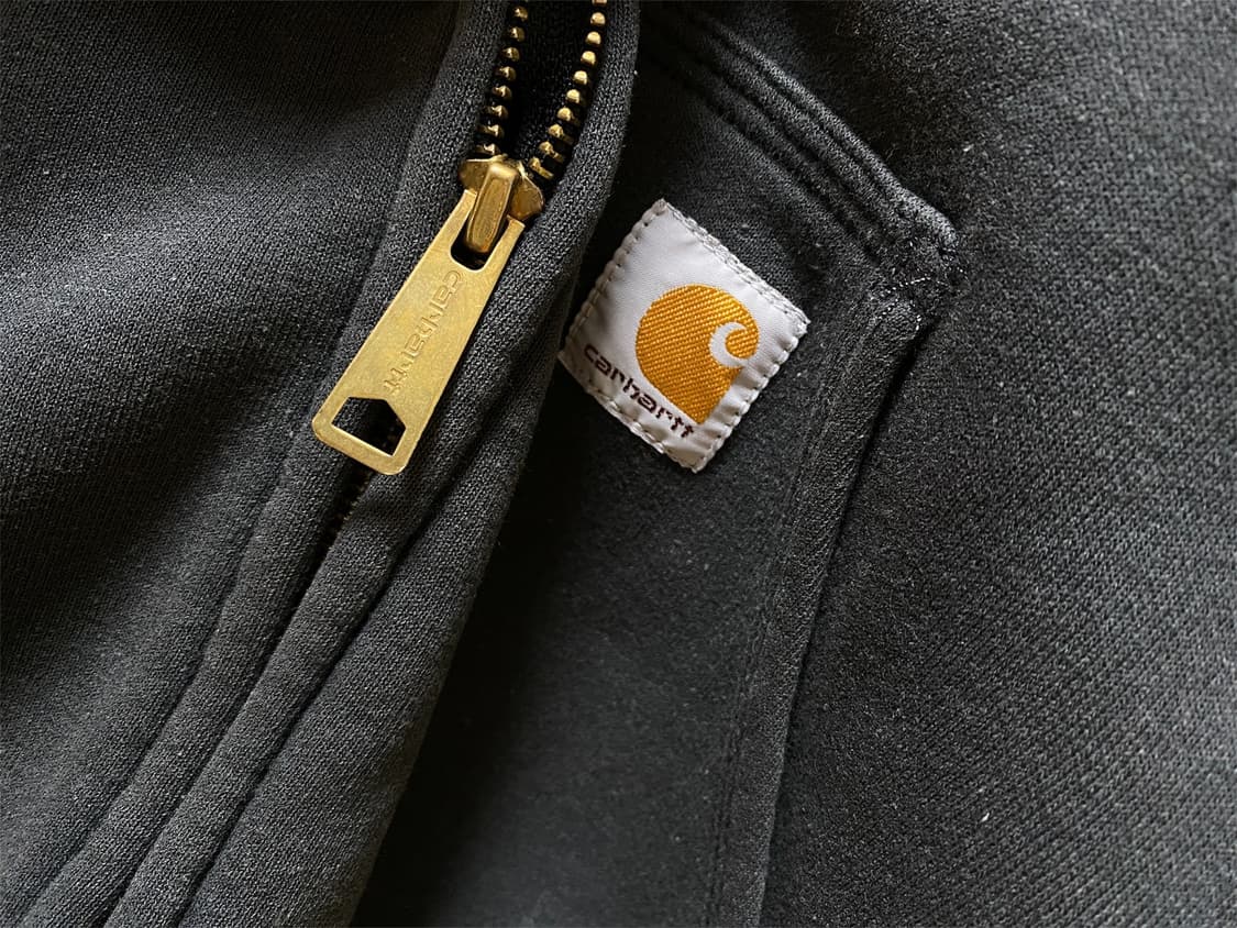 칼하트 휴튼 미드웨이트 기모 넥집업 L  상품이미지5