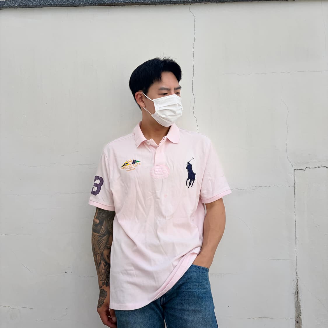 2XL)폴로 랄프로렌 치프키프 빅포니 요트클럽 PK 카라 티셔츠  상품이미지3
