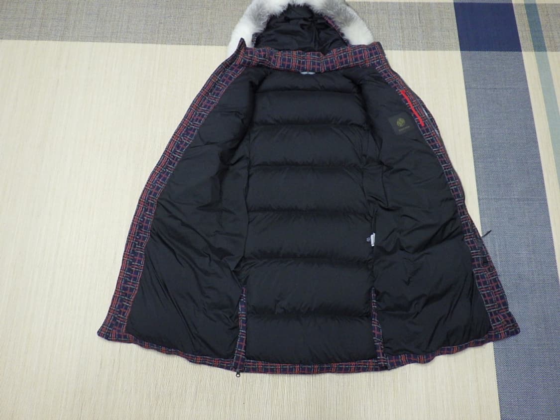 (90사이즈) 코오롱스포츠 여성 레이나 체크 FUR 다운 상품이미지7