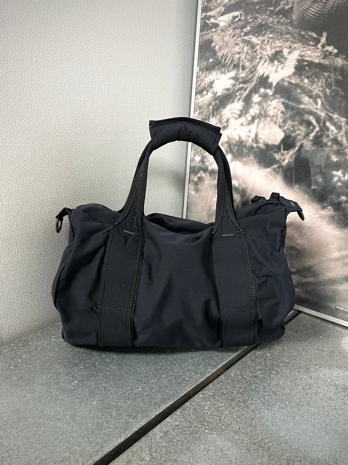 PORTER-2WAY BOSTON BAG (Black) 상품이미지3