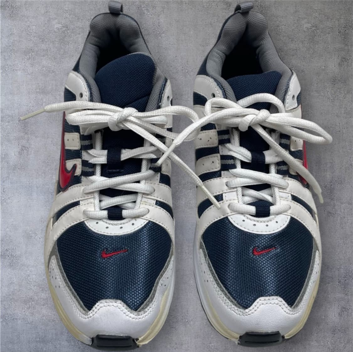 나이키 Nike 네이비 화이트 어드밴티지 레트로 러닝 스니커즈 250 상품이미지1