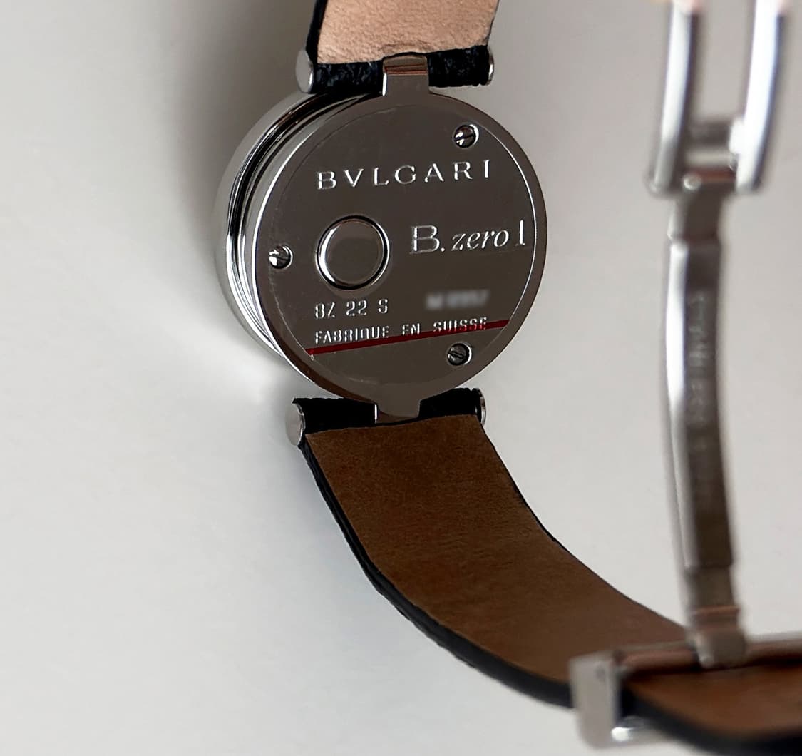 불가리 비제로원 화이트 쉘 다이얼 시계 상품이미지10