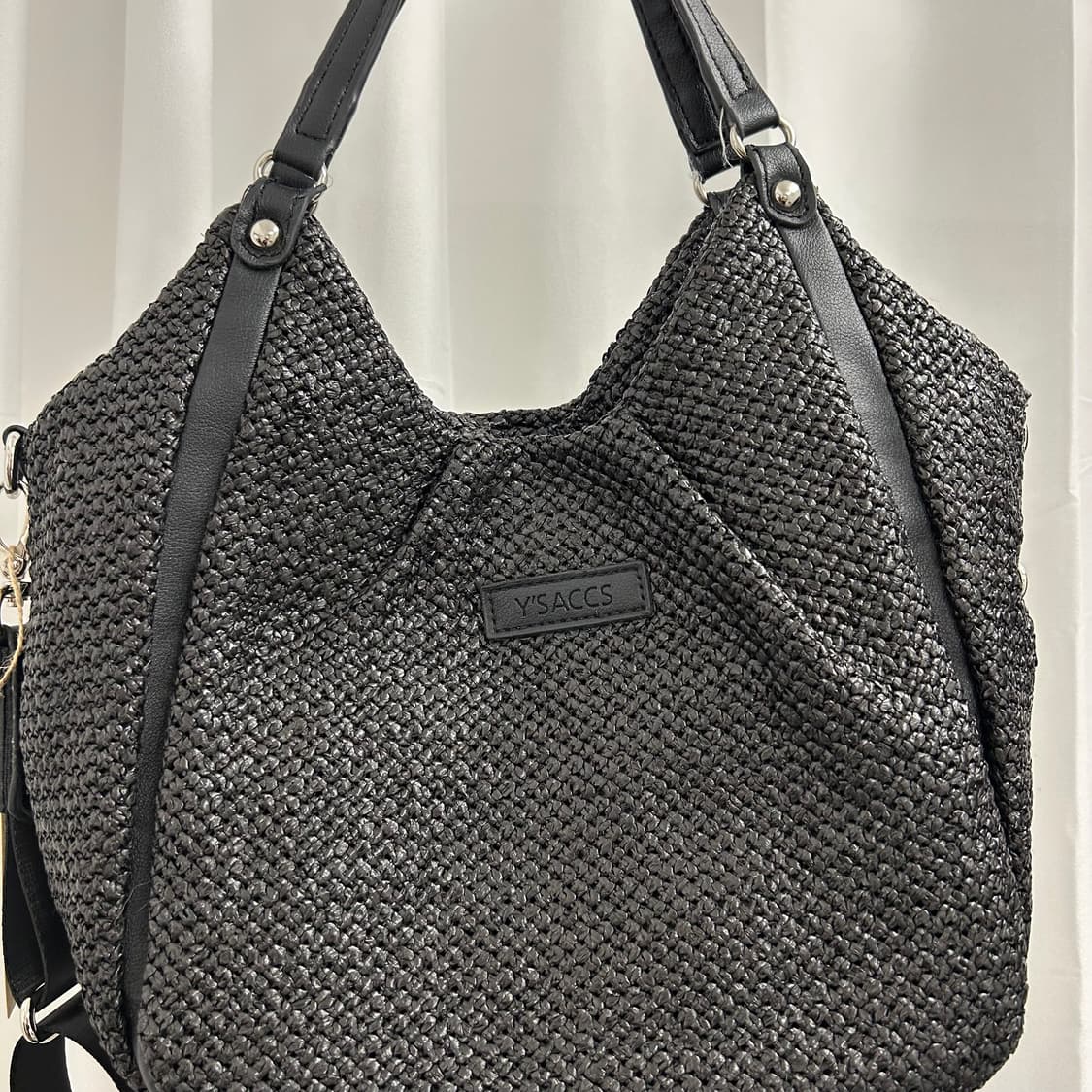 요지 야마모토 YSACCS 코팅 매쉬 2way 숄더백 상품이미지1