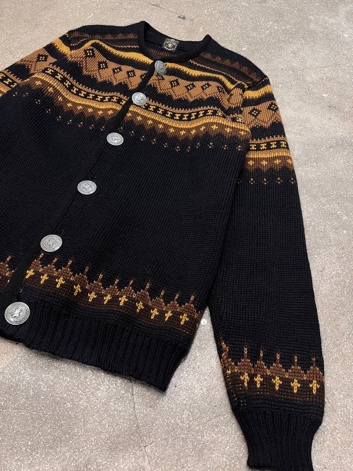 Ren-Dale 노르딕 울 니트 가디건 상품이미지2