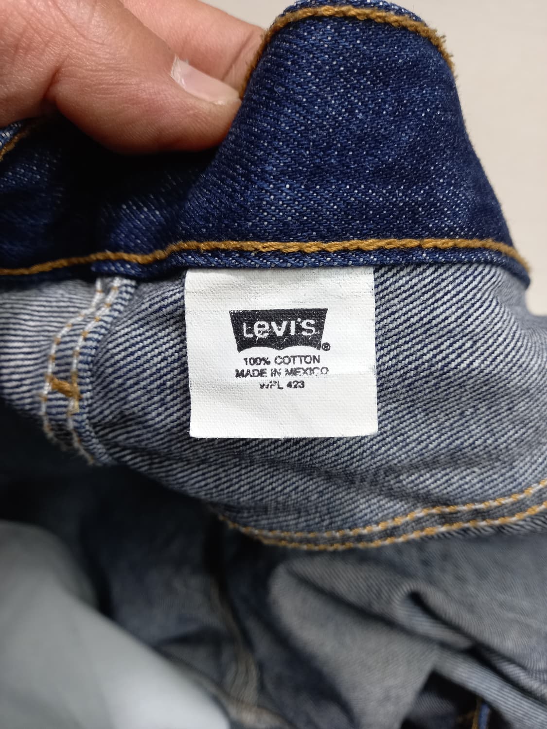 30 05's 리바이스501 Mexico 일자진 진청 30-191 상품이미지10