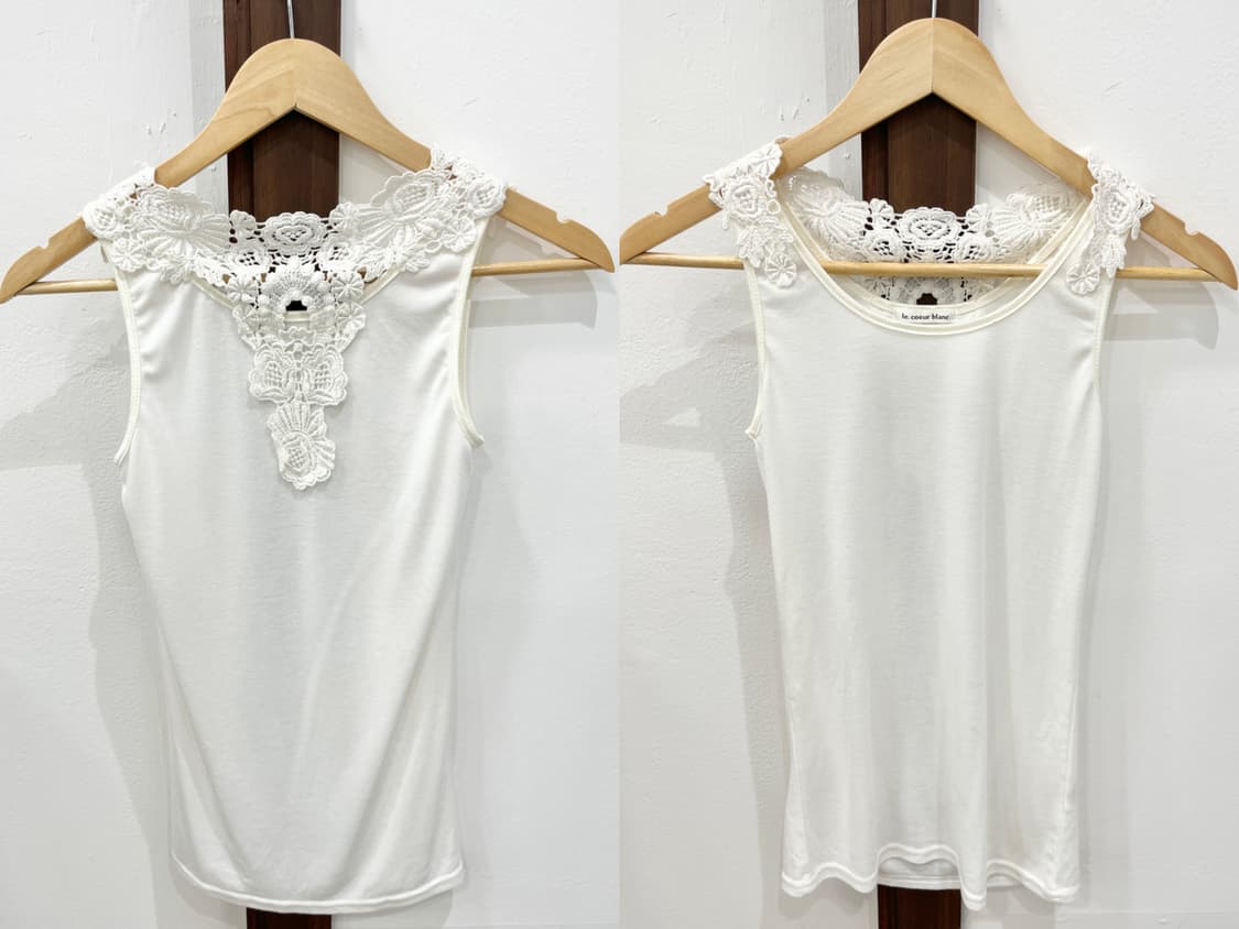 Back crochet sleeveless 상품이미지6