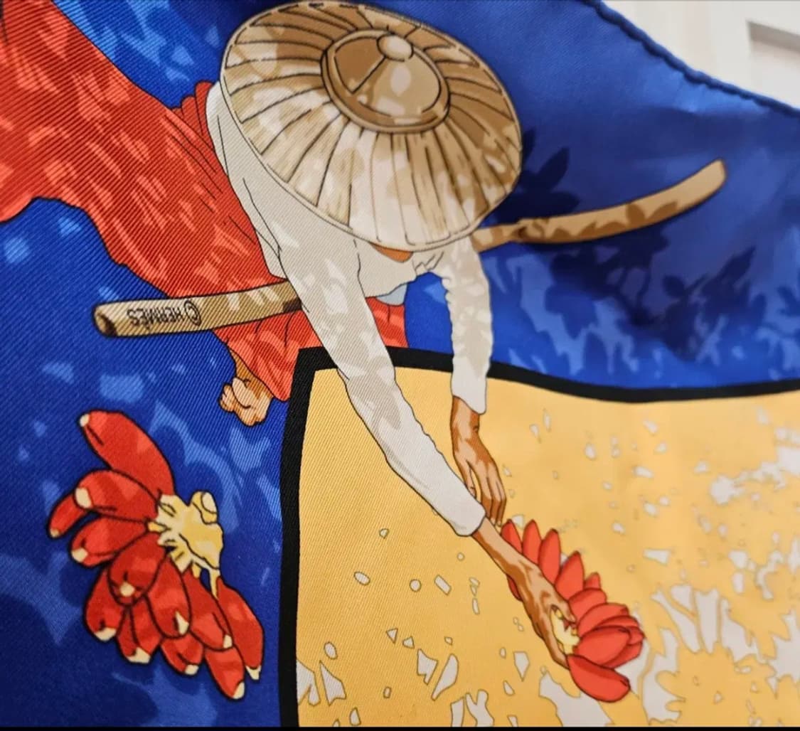 에르메스 빈티지실크스카프 까레 90 상품이미지3