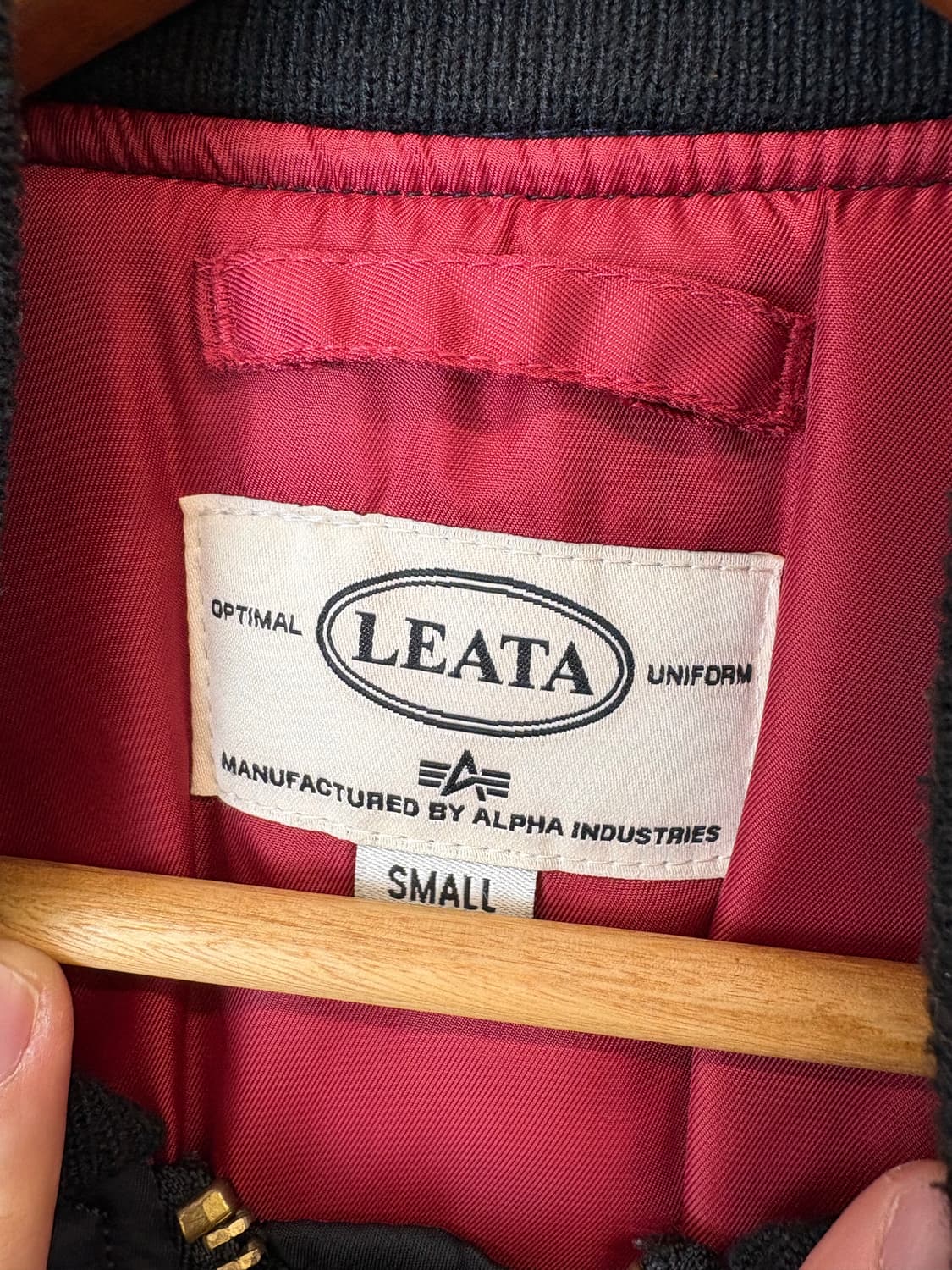 알파인더스트리 리타 MA-1 자켓 블랙 상품이미지8