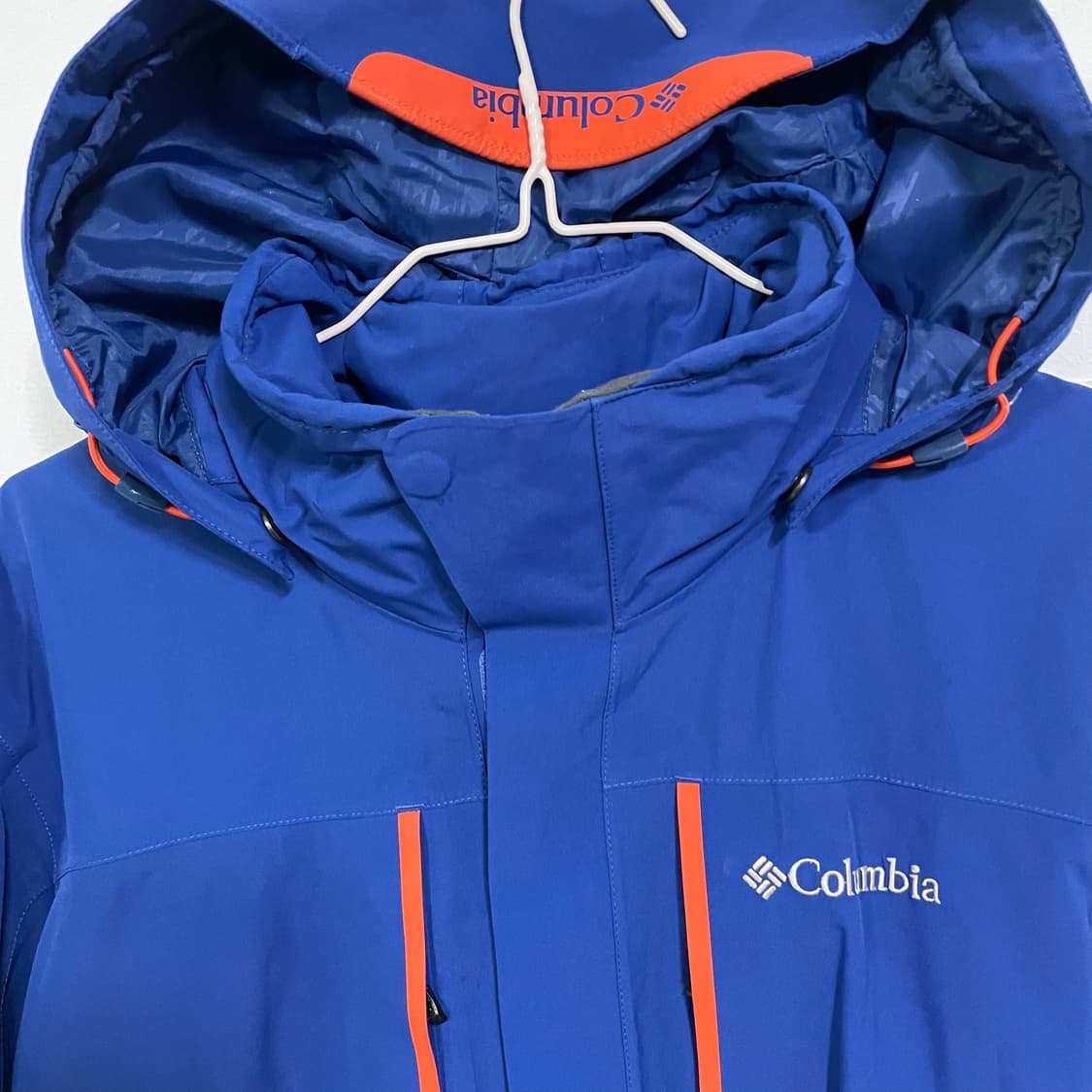 컬럼비아 블루 바람막이 자켓 상품이미지3