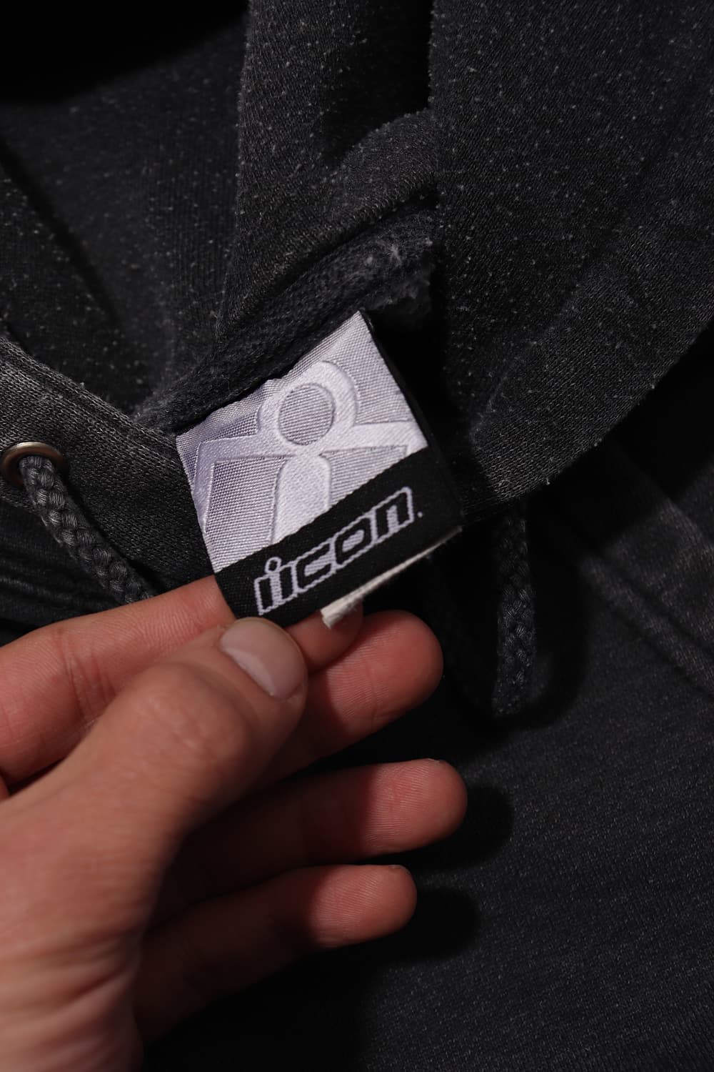 ICON USA MADE 차콜 워싱 후드티 size M 상품이미지4