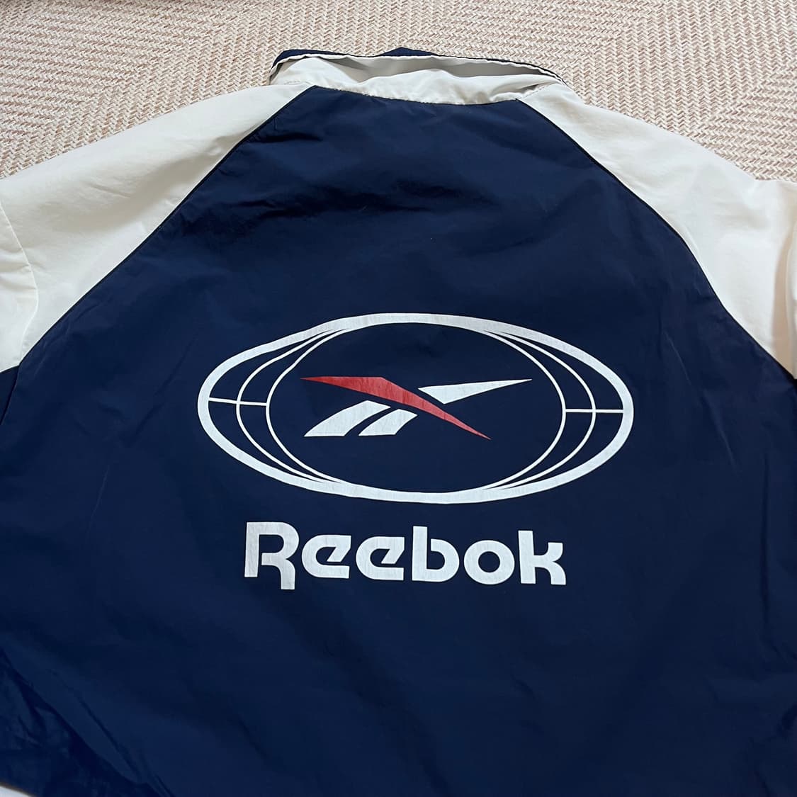 [정품] 리복 화이트 네이비 오버핏 투웨이 바막 [ M ] 상품이미지8