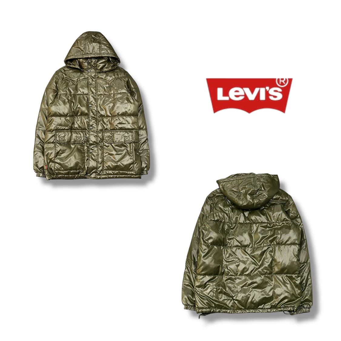  리바이스 워크 로고 패딩 y13925 상품이미지1