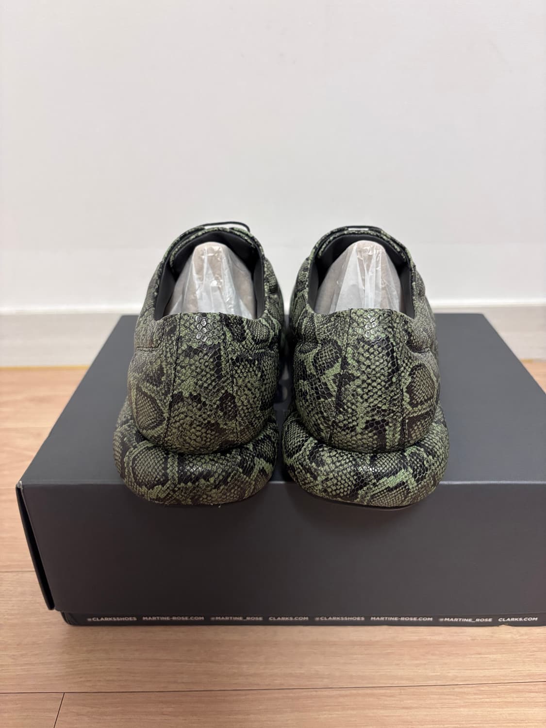 새상품) uk 8.5 (270~275) 클락스 마틴 로즈 뱀피 더비슈즈 상품이미지4