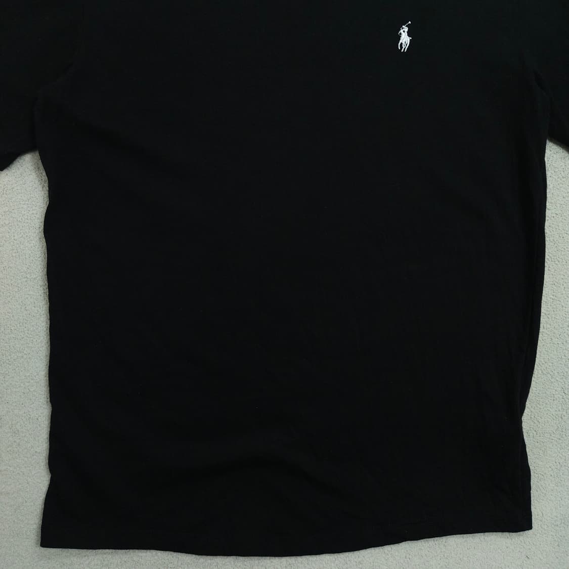 폴로 랄프 로렌 반팔 XXL 블랙 커스텀슬림핏 상품이미지3