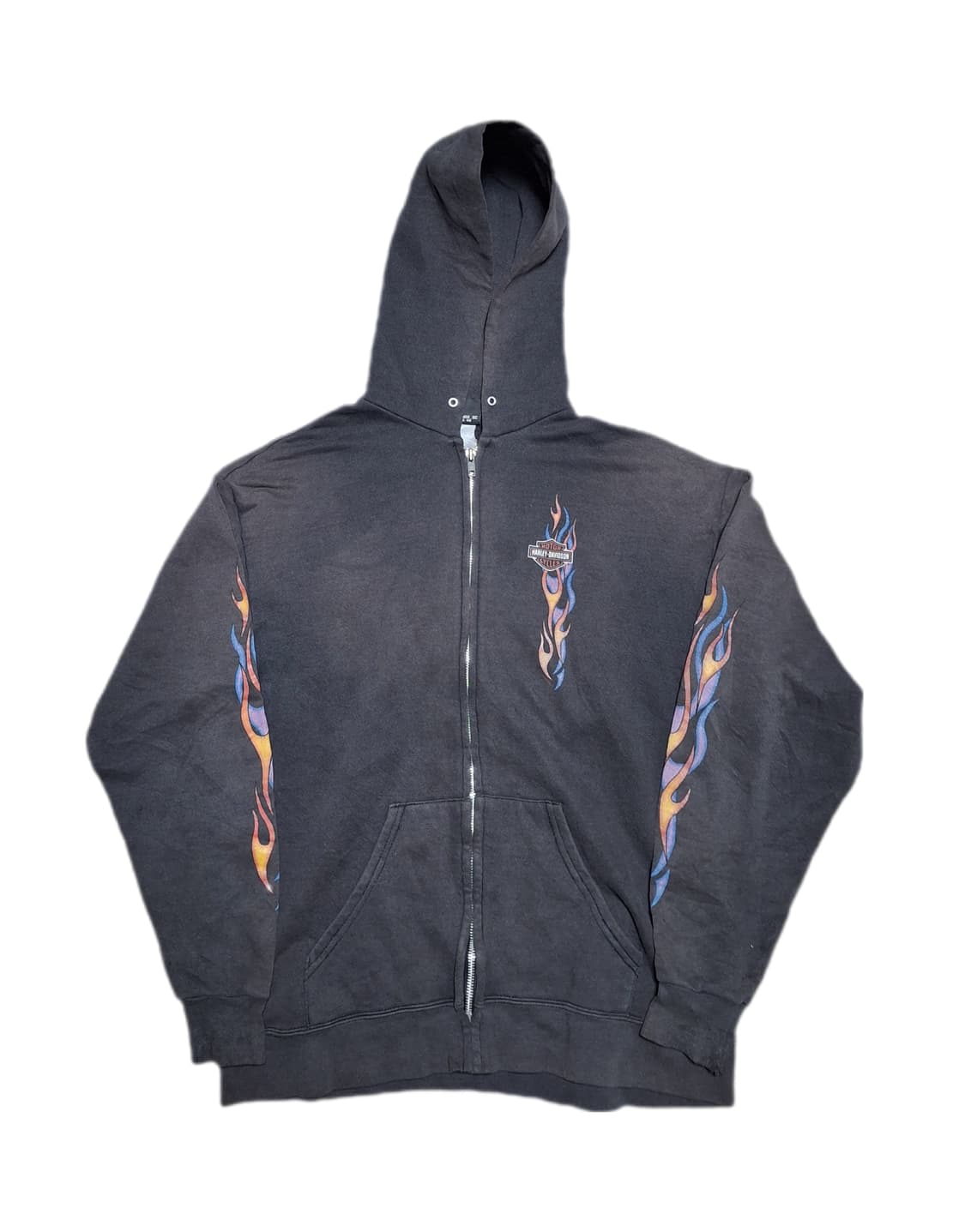 00s 마우이 할리데이비슨 플레임 후드집업 상품이미지2