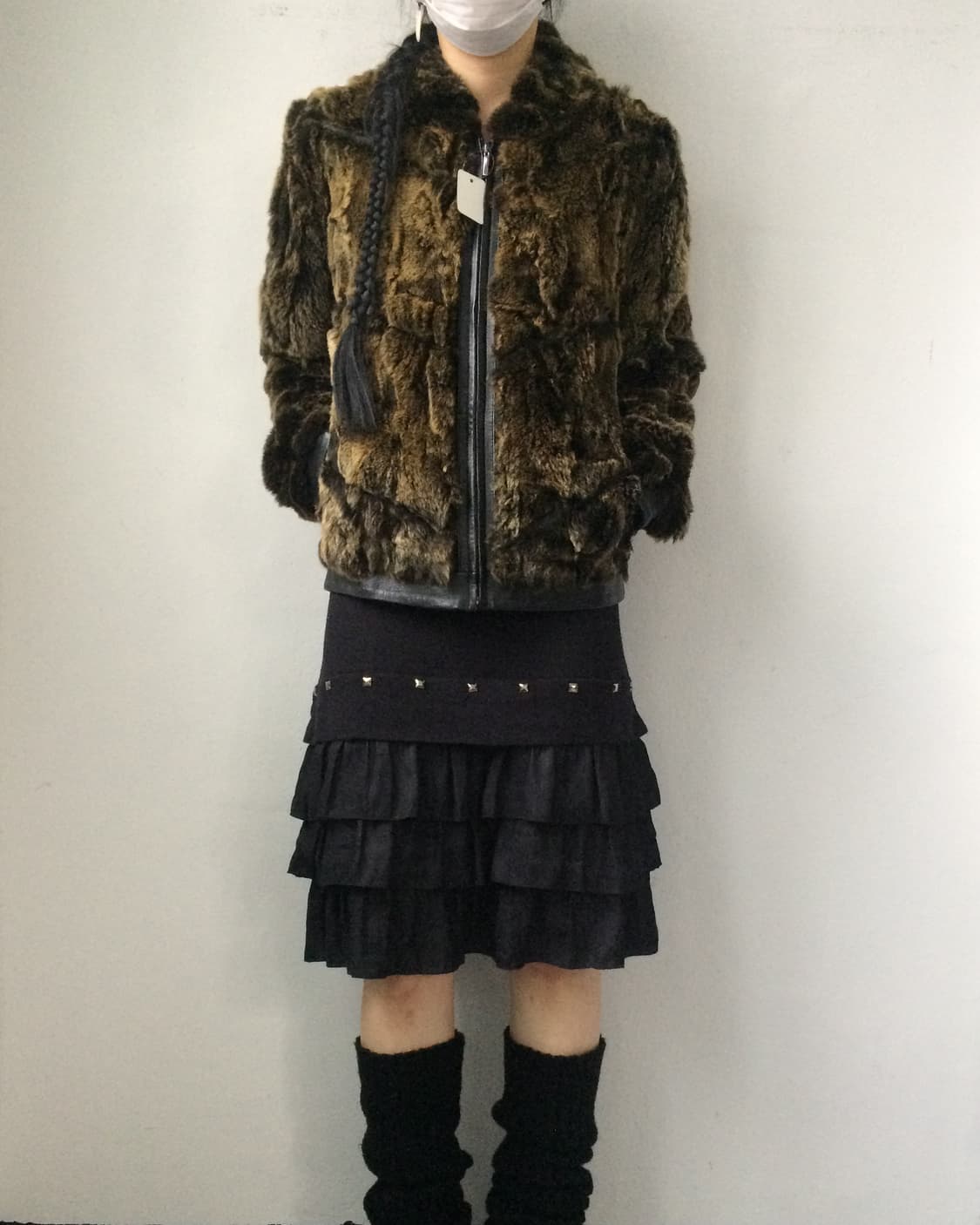 Rabbit fur jacket 상품이미지6
