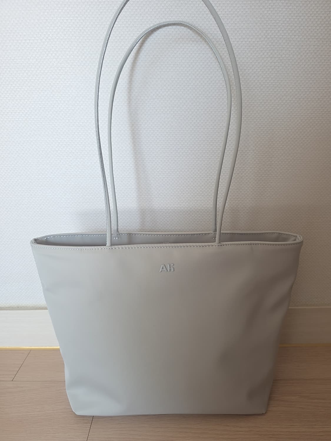 차정원, 류혜영 착용] 아밤홈 Ah 쇼퍼백 그레이 아밤홈 아밤 avam 상품이미지1