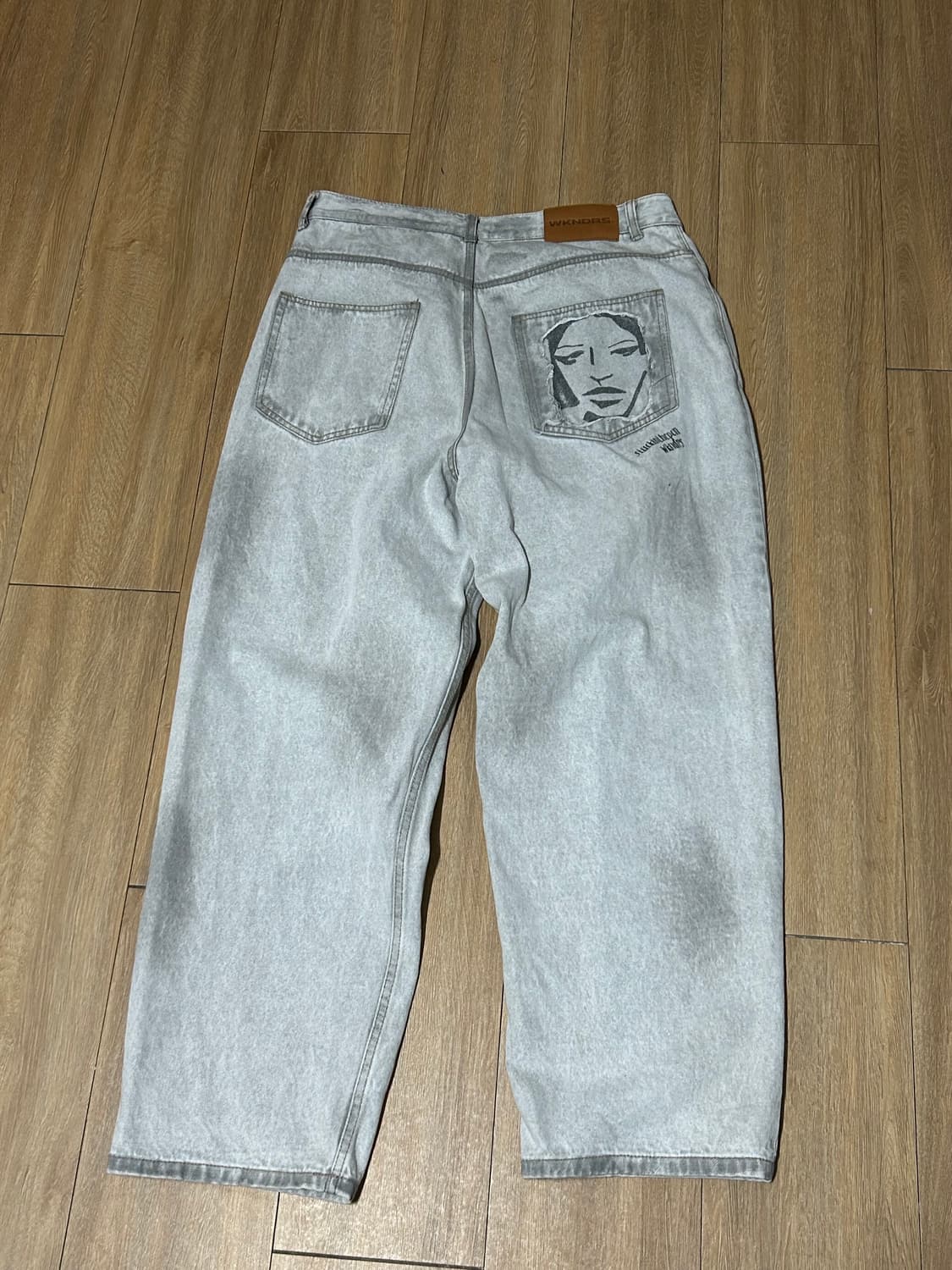 XL) 위캔더스 페이스 데님 팬츠 상품이미지3