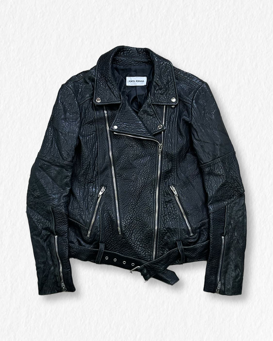 Porta Romana 양가죽 라이더 자켓 상품이미지1