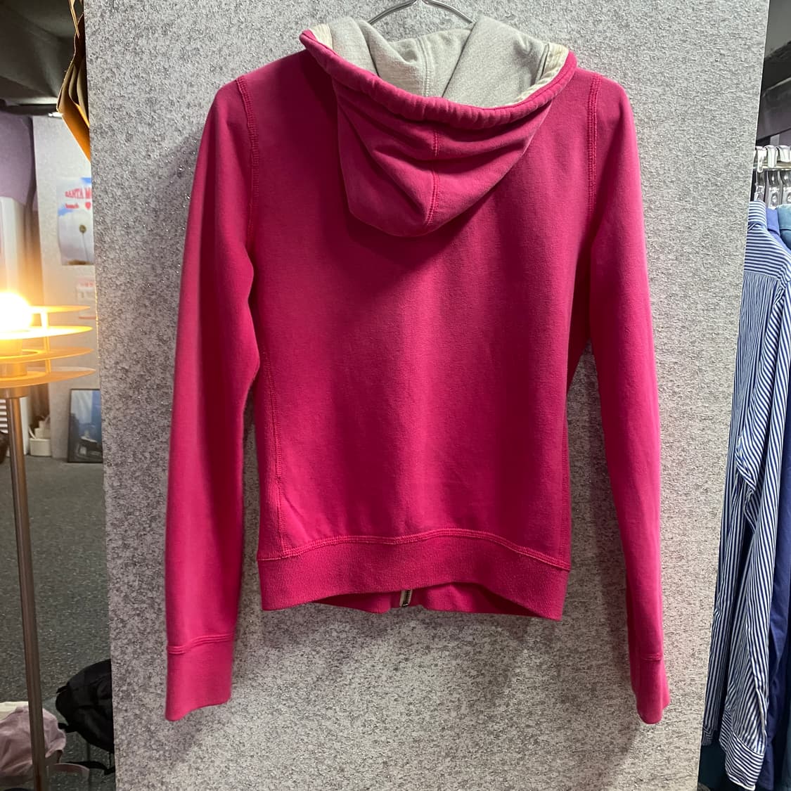 아베크롬비 앤 피치 패치로고 핑크 후드집업 B5025 상품이미지4