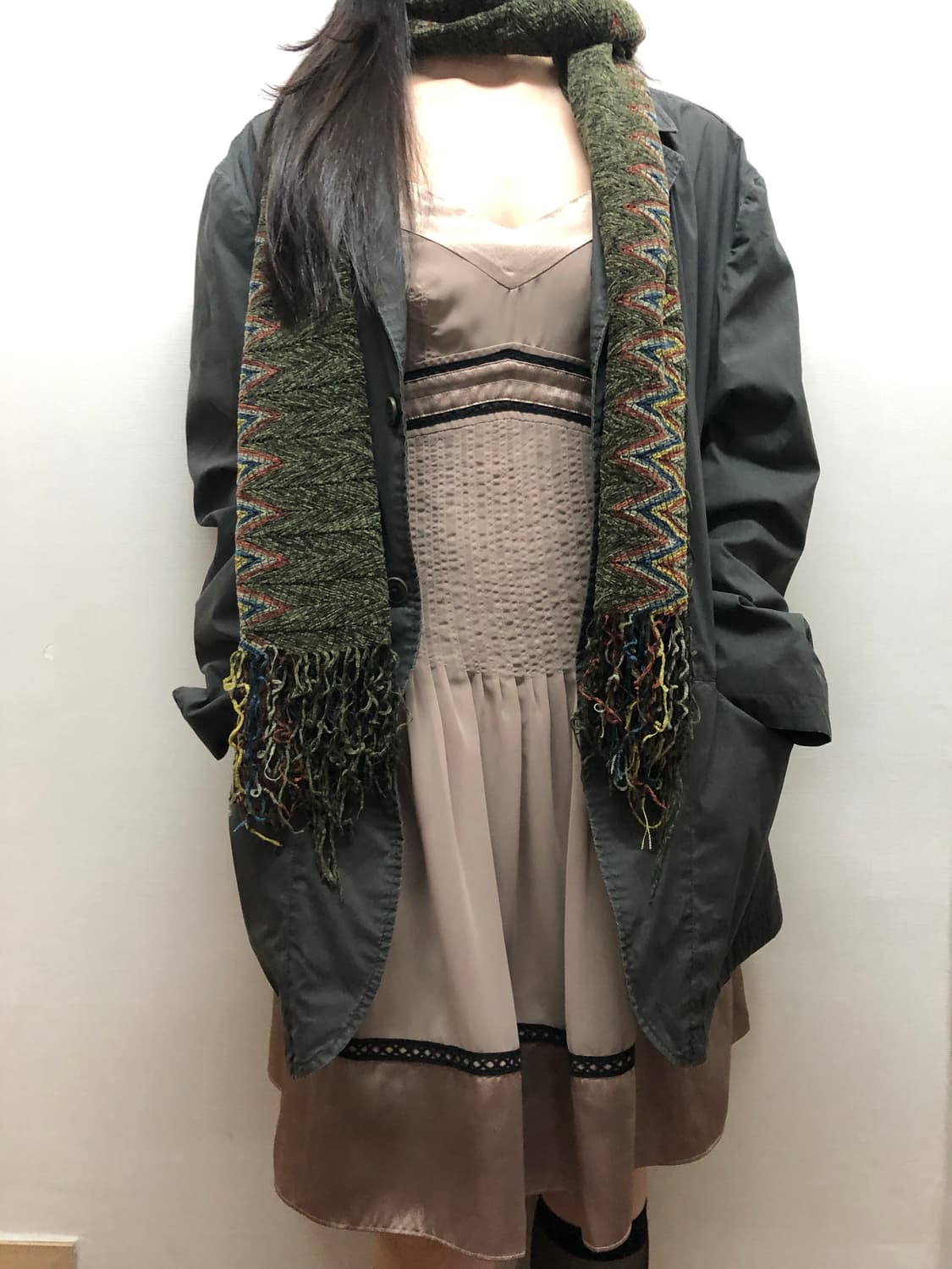 빈티지 자켓 머플러 세트 (개별구매가능) 상품이미지1