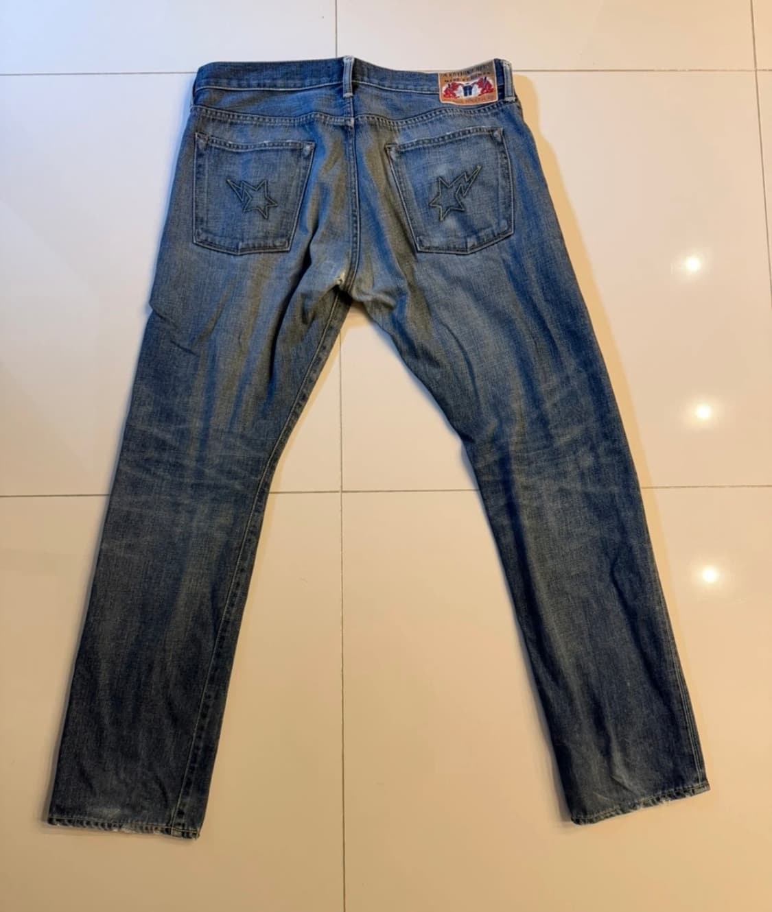 베이프 스타 OG 니고 데님 팬츠 상품이미지5