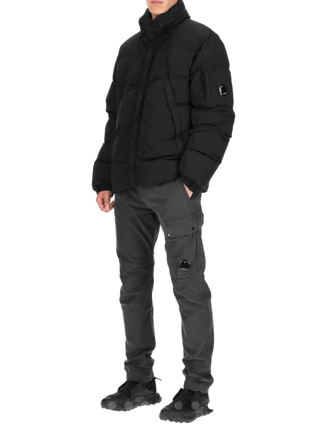 새상품(50)CP컴퍼니 오토만 스트레치 어고노믹 카고팬츠 다크그레이 상품이미지2